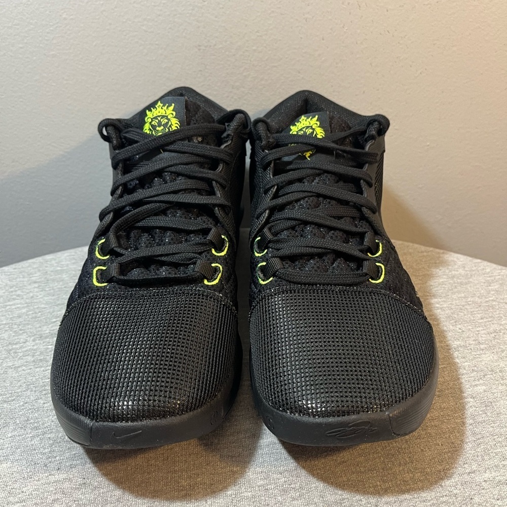 Nike Lebron Witness VIII Black/White-Volt Men's Shoe Size 9.5 FB2239-002​​ - Picture 3 of 11